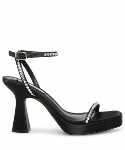 SteveMadden NATALIE BLACK Rhinestones