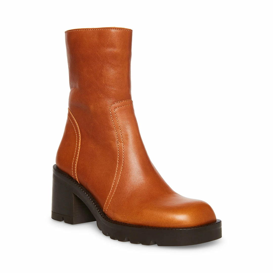 SteveMadden NAYA COGNAC LEATHER