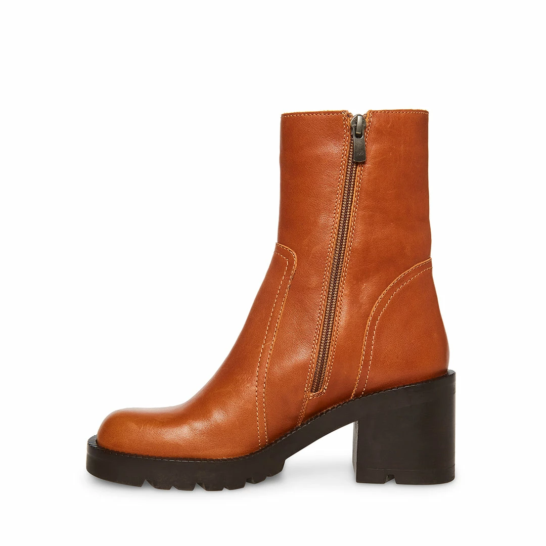 SteveMadden NAYA COGNAC LEATHER