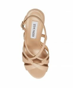 STEVEMADDEN NESSIE TAN LEATHER