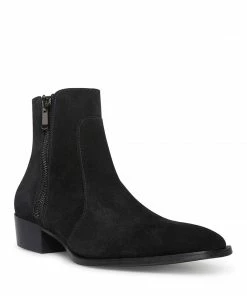 SteveMadden NOLE BLACK SUEDE MEN'S