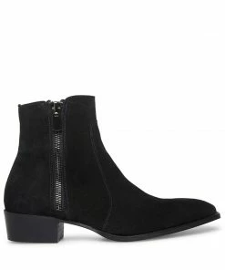 SteveMadden NOLE BLACK SUEDE MEN'S