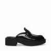 STEVEMADDEN OLIVER BLACK LEATHER