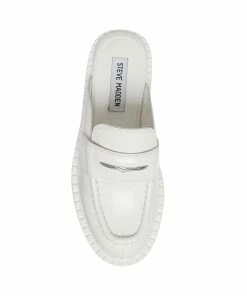 STEVEMADDEN NEW & NOW OLIVER WHITE LEATHER