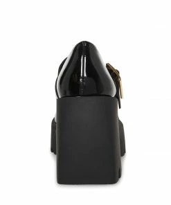 STEVEMADDEN PALOMA BLACK PATENT NEW & NOW
