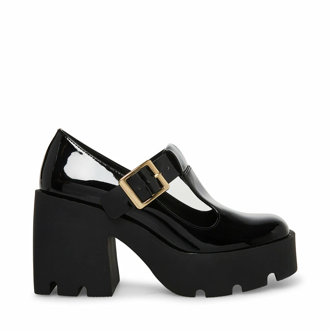 STEVEMADDEN PALOMA BLACK PATENT NEW & NOW