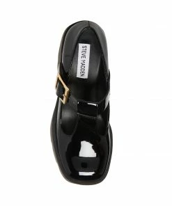 STEVEMADDEN PALOMA BLACK PATENT NEW & NOW