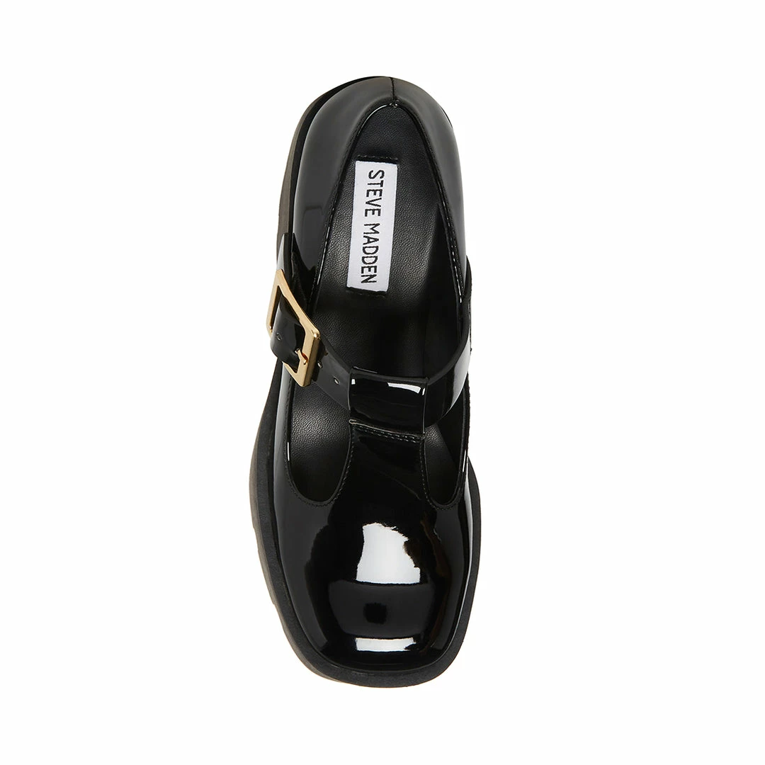 STEVEMADDEN PALOMA BLACK PATENT NEW & NOW