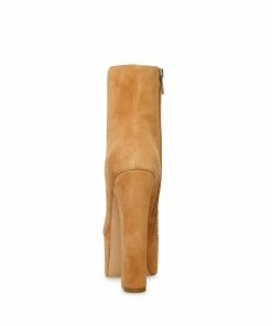 STEVEMADDEN PASSION CAMEL SUEDE NEW & NOW