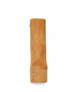 STEVEMADDEN PASSION CAMEL SUEDE NEW & NOW