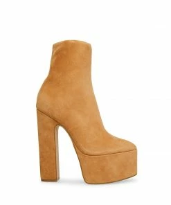 STEVEMADDEN PASSION CAMEL SUEDE NEW & NOW