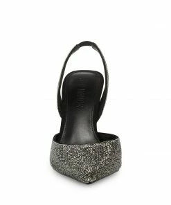 STEVEMADDEN NEW & NOW PAULA-R BLACK/PEWTER