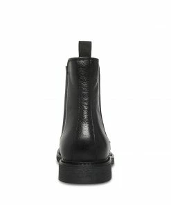 STEVEMADDEN MEN'S PEDRO BLACK LEATHER