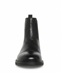 STEVEMADDEN MEN'S PEDRO BLACK LEATHER