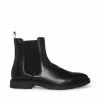 STEVEMADDEN MEN'S PEDRO BLACK LEATHER