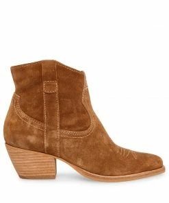 SteveMadden WOMEN’S SHOES PERKINS TAUPE SUEDE