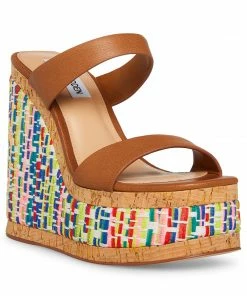 STEVEMADDEN PETALS TAN MULTI