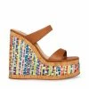 STEVEMADDEN PETALS TAN MULTI