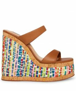 STEVEMADDEN PETALS TAN MULTI