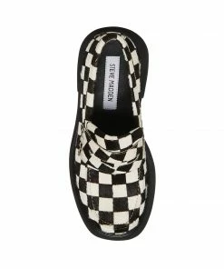 STEVEMADDEN PIXELS BLACK/WHITE PONY