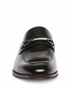 SteveMadden MEN'S POINTE BLACK LEATHER