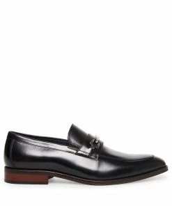 SteveMadden MEN'S POINTE BLACK LEATHER