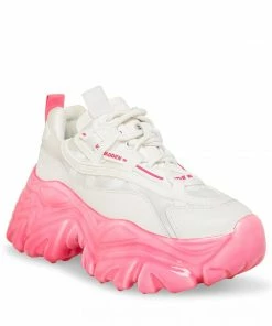 SteveMadden REVEL WHITE/PINK