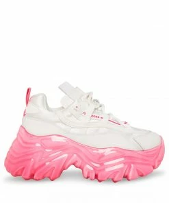 SteveMadden REVEL WHITE/PINK