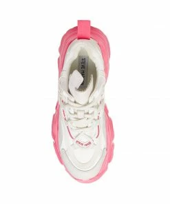 SteveMadden REVEL WHITE/PINK