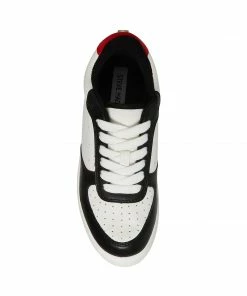 STEVEMADDEN NEW & NOW ROCKET BLACK/RED