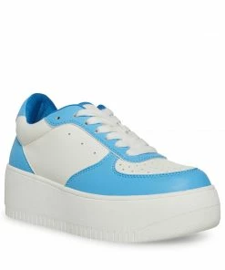 STEVEMADDEN NEW & NOW ROCKET BLUE/WHITE