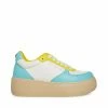 STEVEMADDEN NEW & NOW ROCKET BLUE/YELLOW