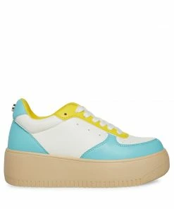 STEVEMADDEN NEW & NOW ROCKET BLUE/YELLOW