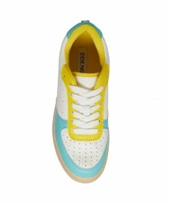 STEVEMADDEN NEW & NOW ROCKET BLUE/YELLOW