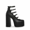 STEVEMADDEN ROSARIO BLACK NEW & NOW