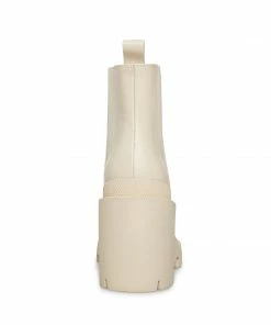 STEVEMADDEN ROXIE BONE LEATHER NEW & NOW