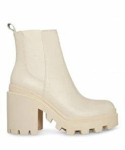 STEVEMADDEN ROXIE BONE LEATHER NEW & NOW