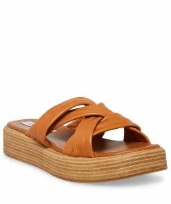 SteveMadden SALITA TAN LEATHER