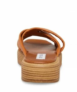 SteveMadden SALITA TAN LEATHER