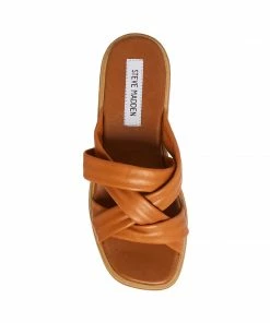 SteveMadden SALITA TAN LEATHER