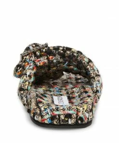SteveMadden WOMEN’S SHOES SANDSTORM BLACK MULTI