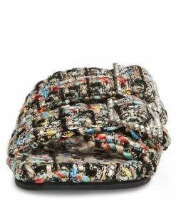 SteveMadden WOMEN’S SHOES SANDSTORM BLACK MULTI