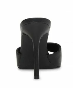 SteveMadden SIGNAL BLACK LEATHER