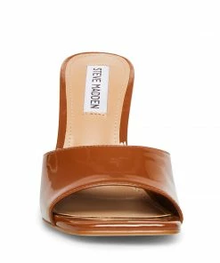 SteveMadden SIGNAL COGNAC PATENT The Wedding Edit