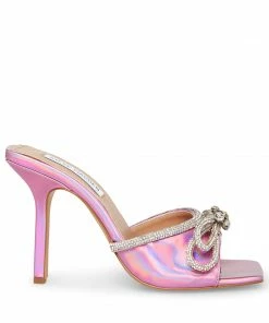 SteveMadden Rhinestones EMBELLISH PINK