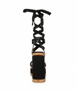 SteveMadden SOFIA BLACK WOMEN’S SHOES