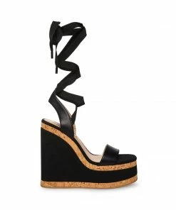 SteveMadden SOFIA BLACK WOMEN’S SHOES