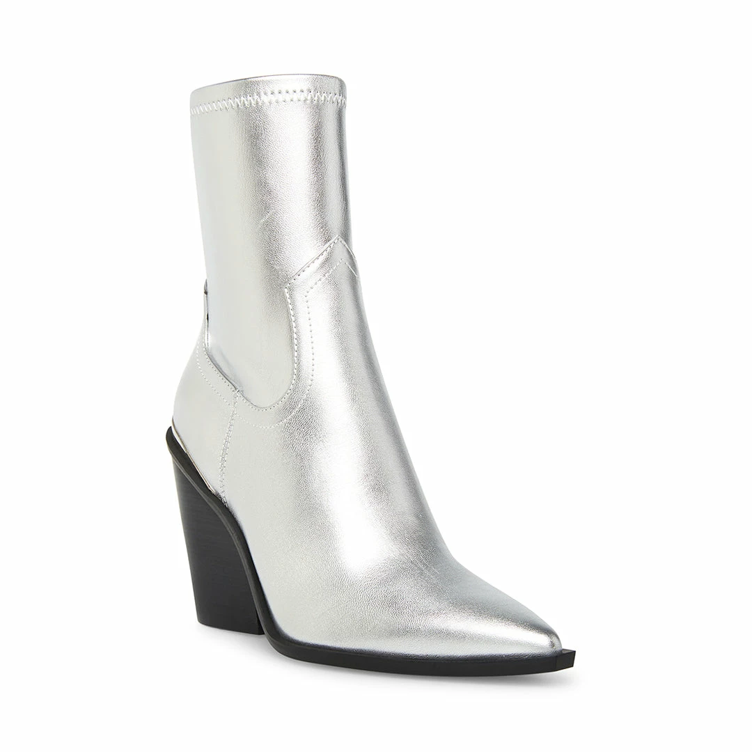 STEVEMADDEN STRIKER SILVER NEW & NOW