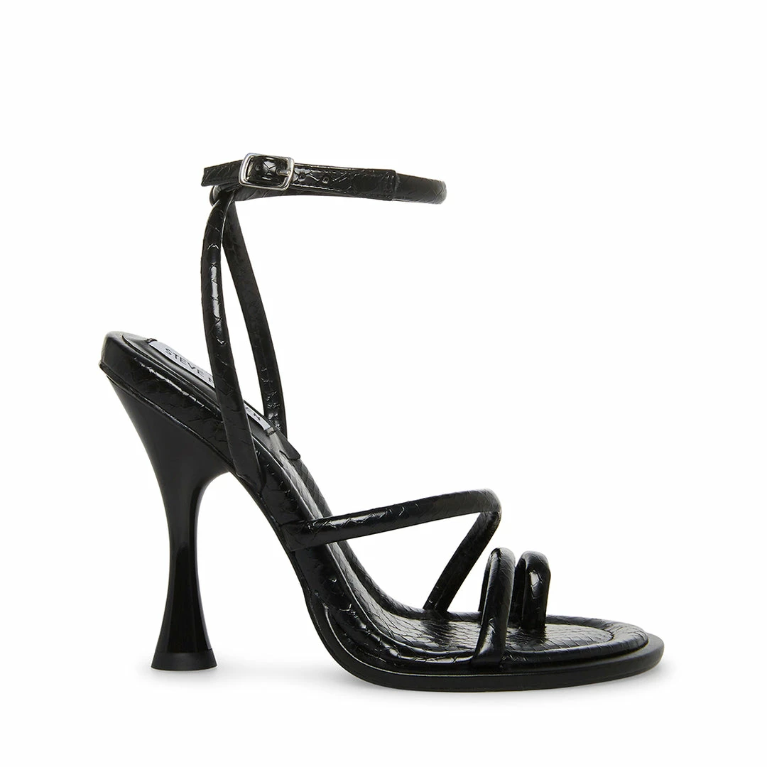 STEVEMADDEN TALIA BLACK SNAKE