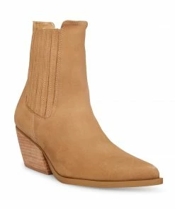SteveMadden TEREZZA TAN NUBUCK WOMEN’S SHOES